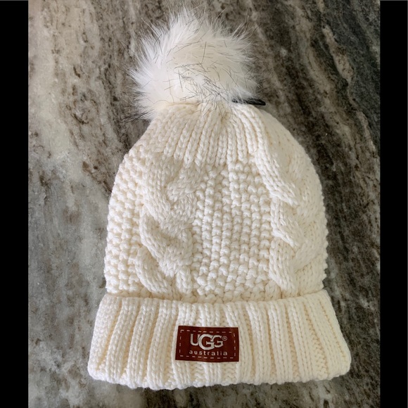 UGG Accessories - New!! Sale tnt only! Ugg Pom Pom Wool Winter Hat